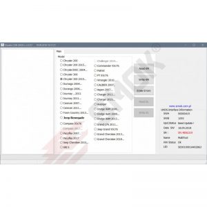 CR0006 Chrysler 200300ChargerCherokke KM OBD dijagnostika automobila