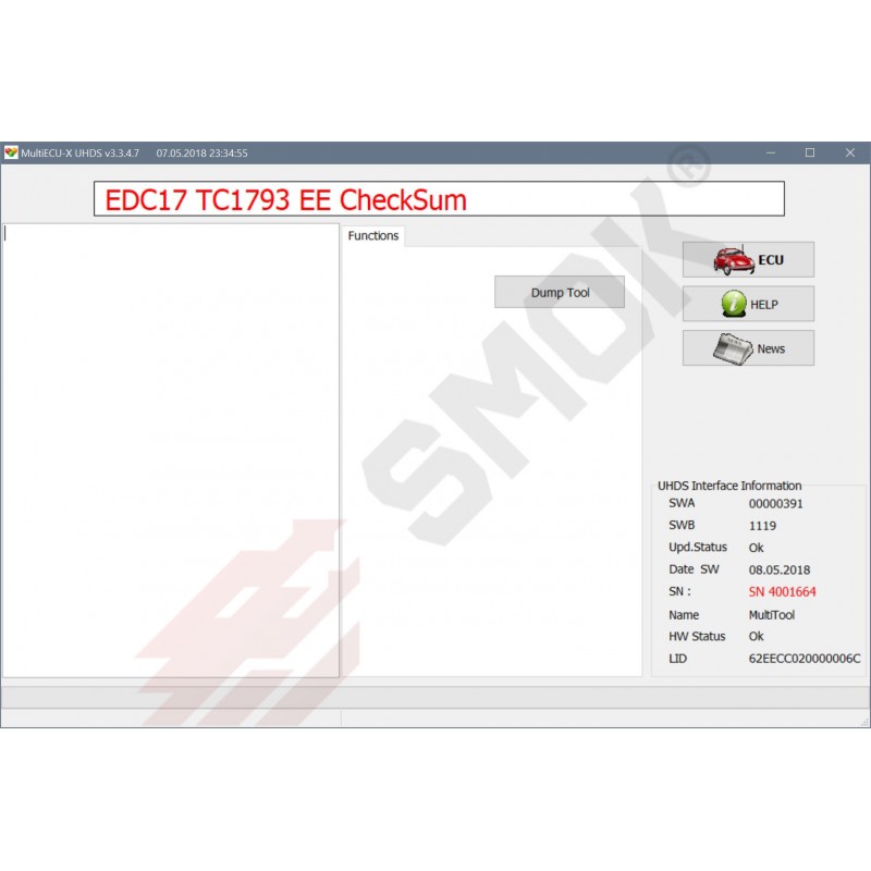 EC0002 TC1793 Calculator Check Summ EEprom dijagnostika automobila