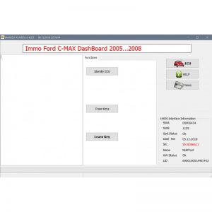 EU0033 Ford Key Laerning OBD dijagnostika automobila
