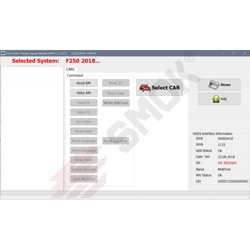 FD0020 Ford F250 350 450 550 2018 OBD 1 dijagnostika automobila