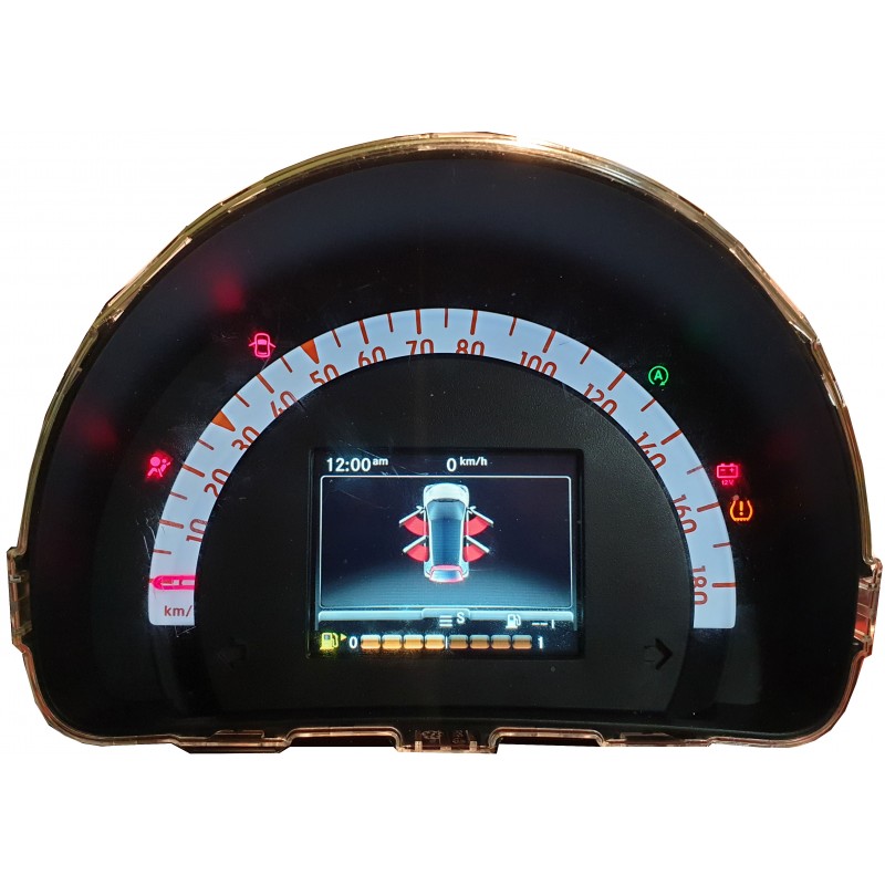 Mercedes Smart 453 TFT dashboard dijagnostika automobila