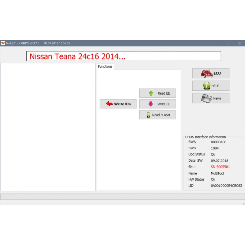 NS0002 Nissan VDO NEC24c16 OBD 1 dijagnostika automobila