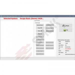 Licenca FD0035 Ford Escape Basic Denso RH850 2020 ... OBD dijagnostika automobila