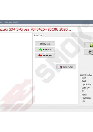 Licenca SZ0006 Suzuki Swift SX4 Cross, Vitara Dashboard 2020-... OBD
